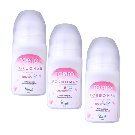 DESODORANTE WOMAN X 3 UNIDADES